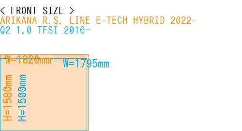 #ARIKANA R.S. LINE E-TECH HYBRID 2022- + Q2 1.0 TFSI 2016-